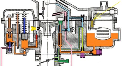 Těsnící kroužek uzavírací jehly přívodního ventilu paliva karburátoru - K124,K129,K131,K126 - Obrázek 3