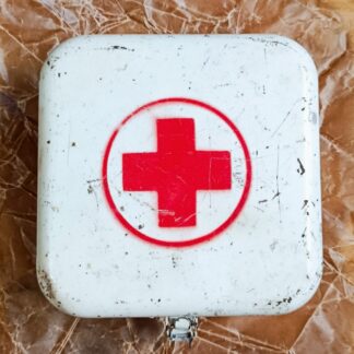 Plechová lékárnička - bílá - ORIGINÁL !