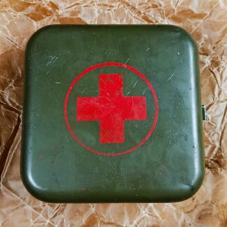 Plechová lékárnička - zelená - ORIGINÁL !