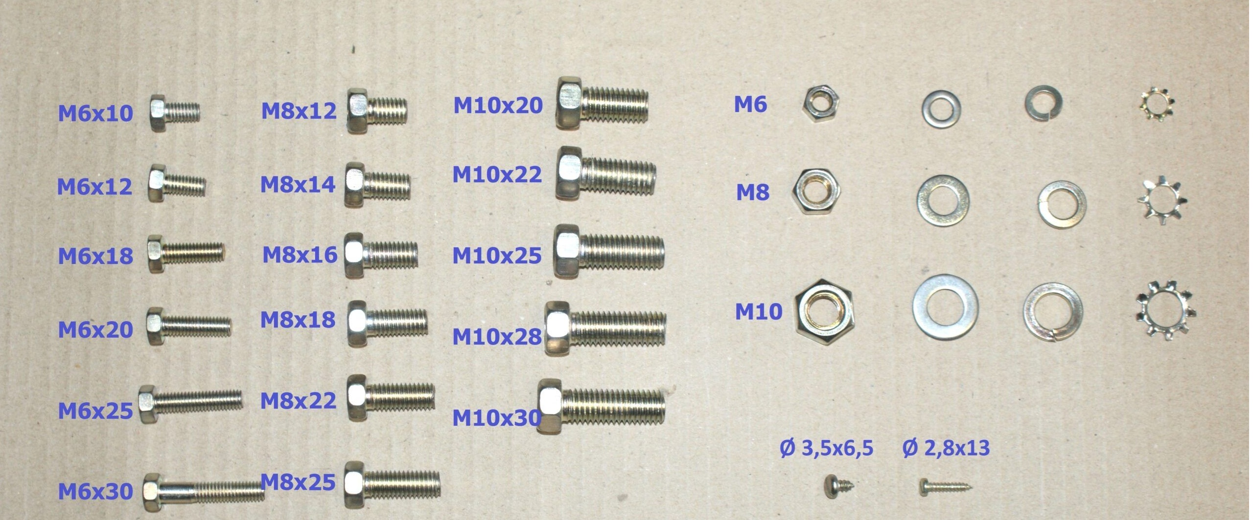 Sada spojovacího materiálu - ORIGINÁL ! - Obrázek 3